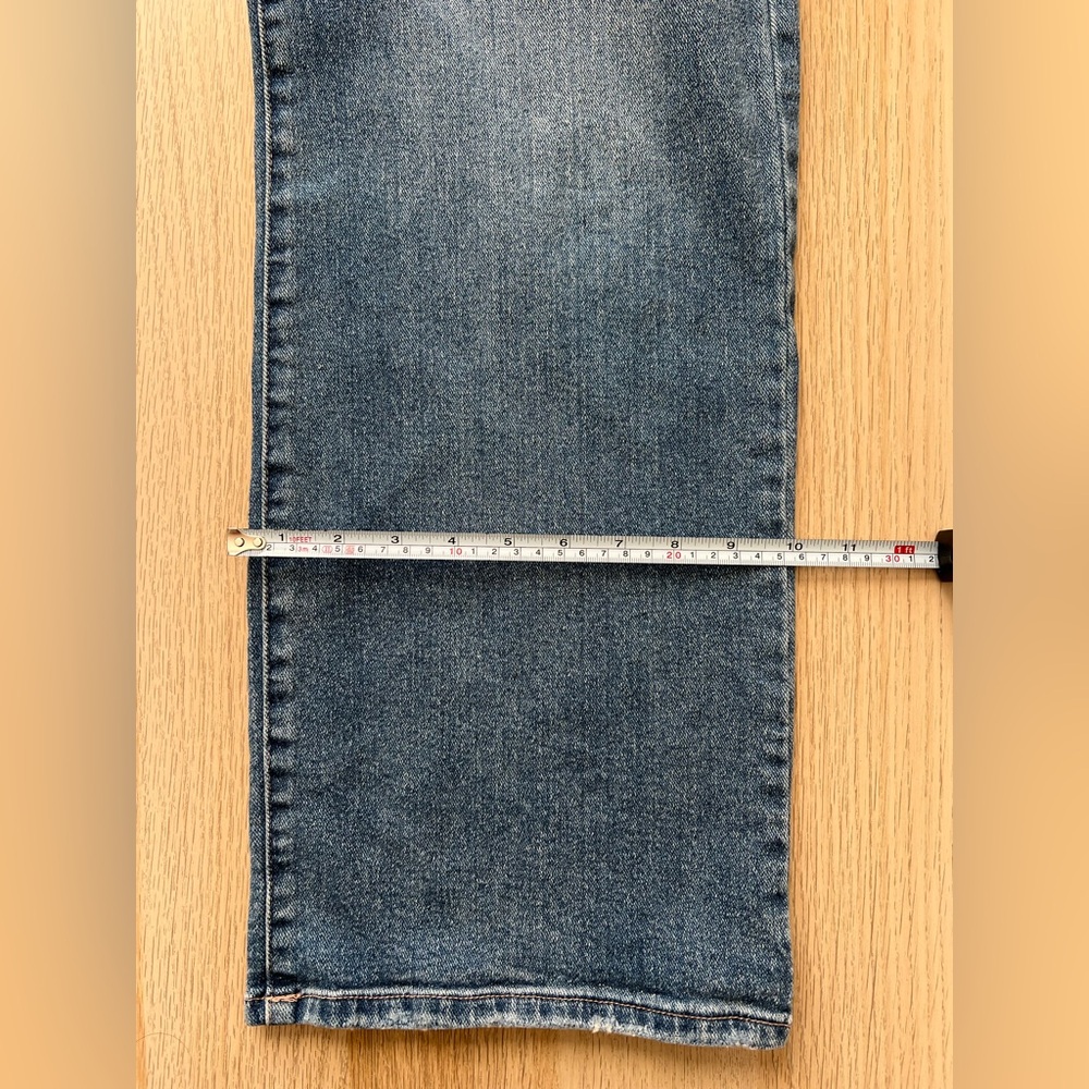 Sam Edelman Codie Wide Leg Jeans High Rise Size 27 Blue Denim - Picture 12 of 13